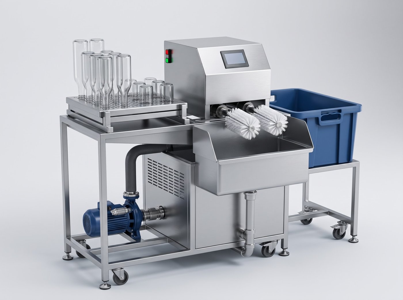 Bottle washing machine