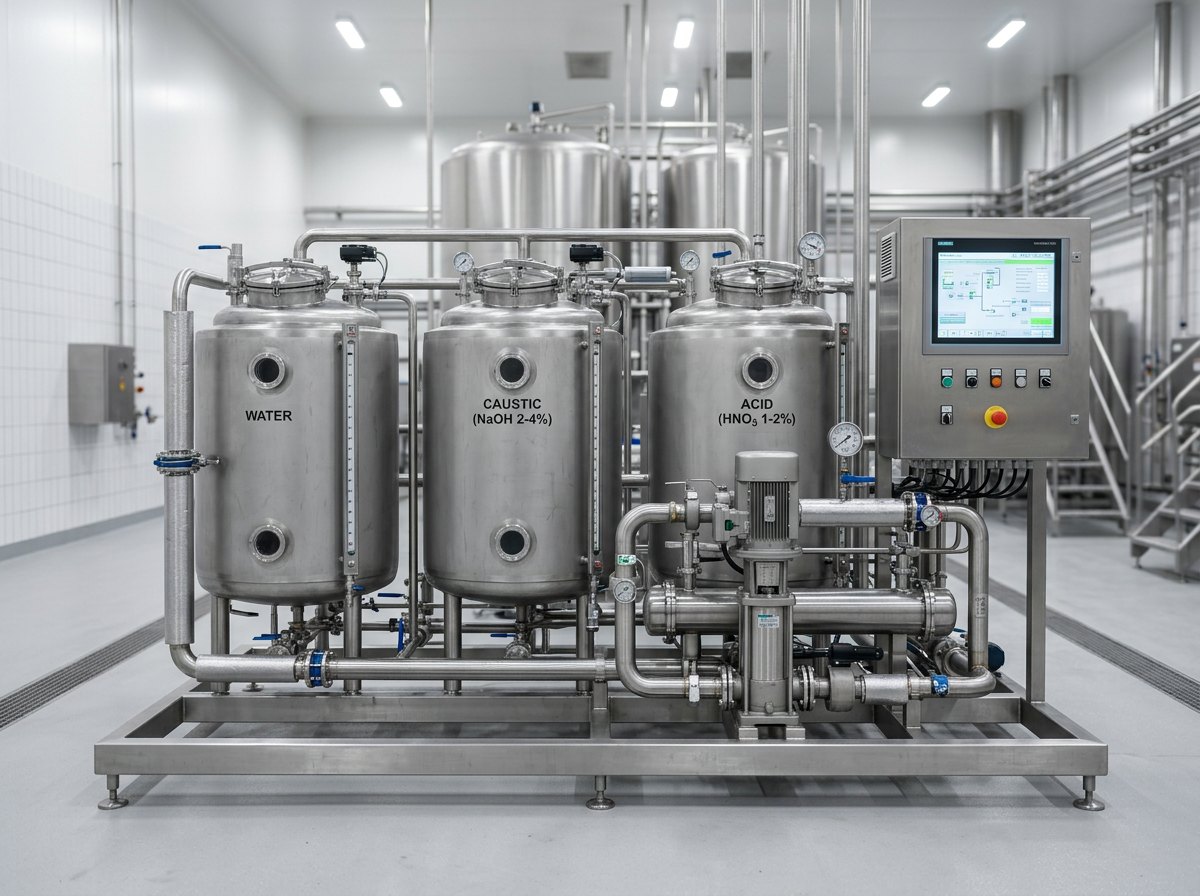 CIP cleaning system