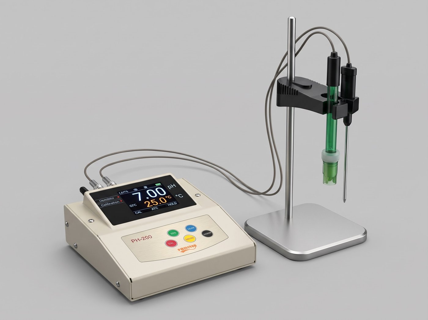 Bench-top ATC pH meter